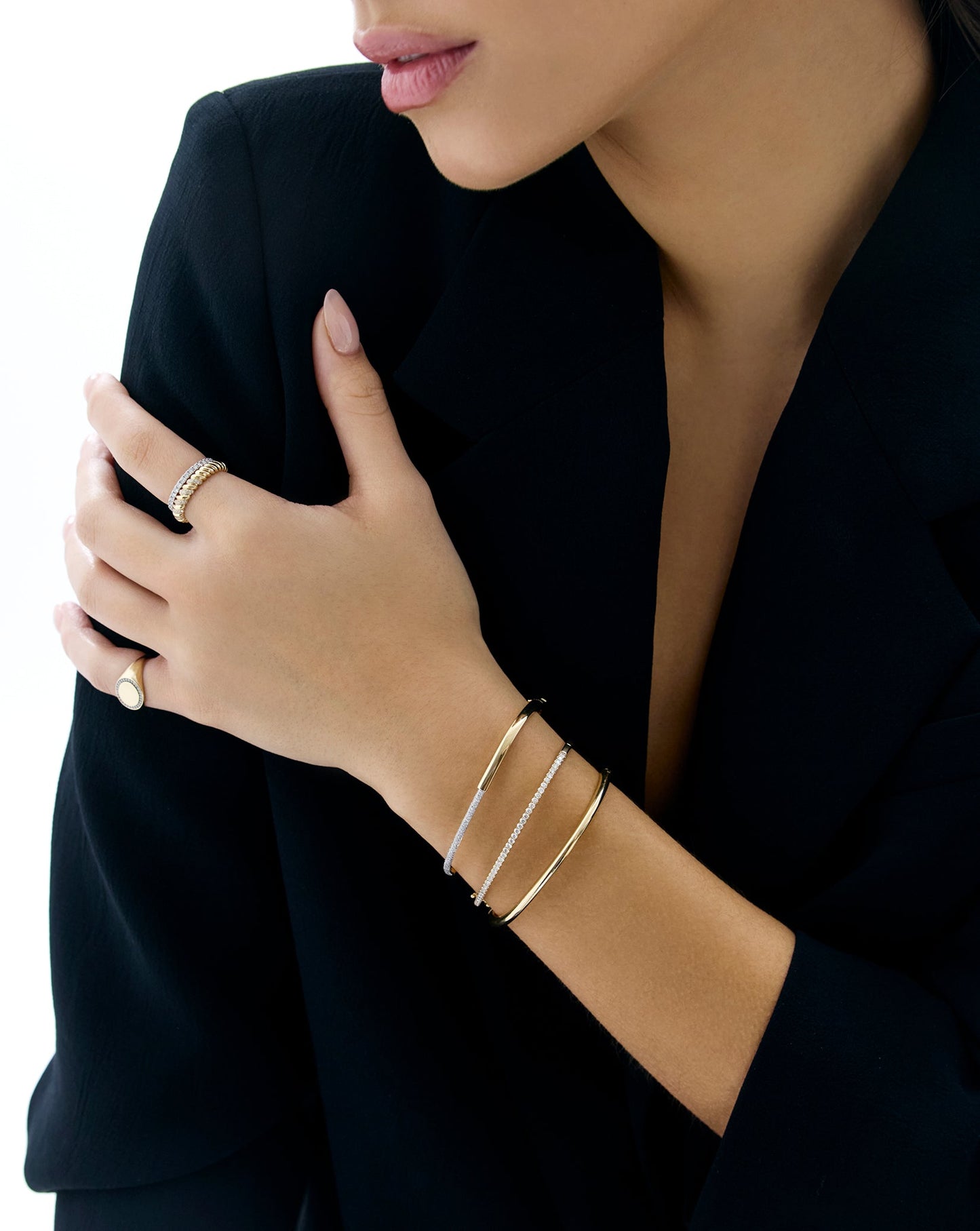 Classic Diamond Bangle