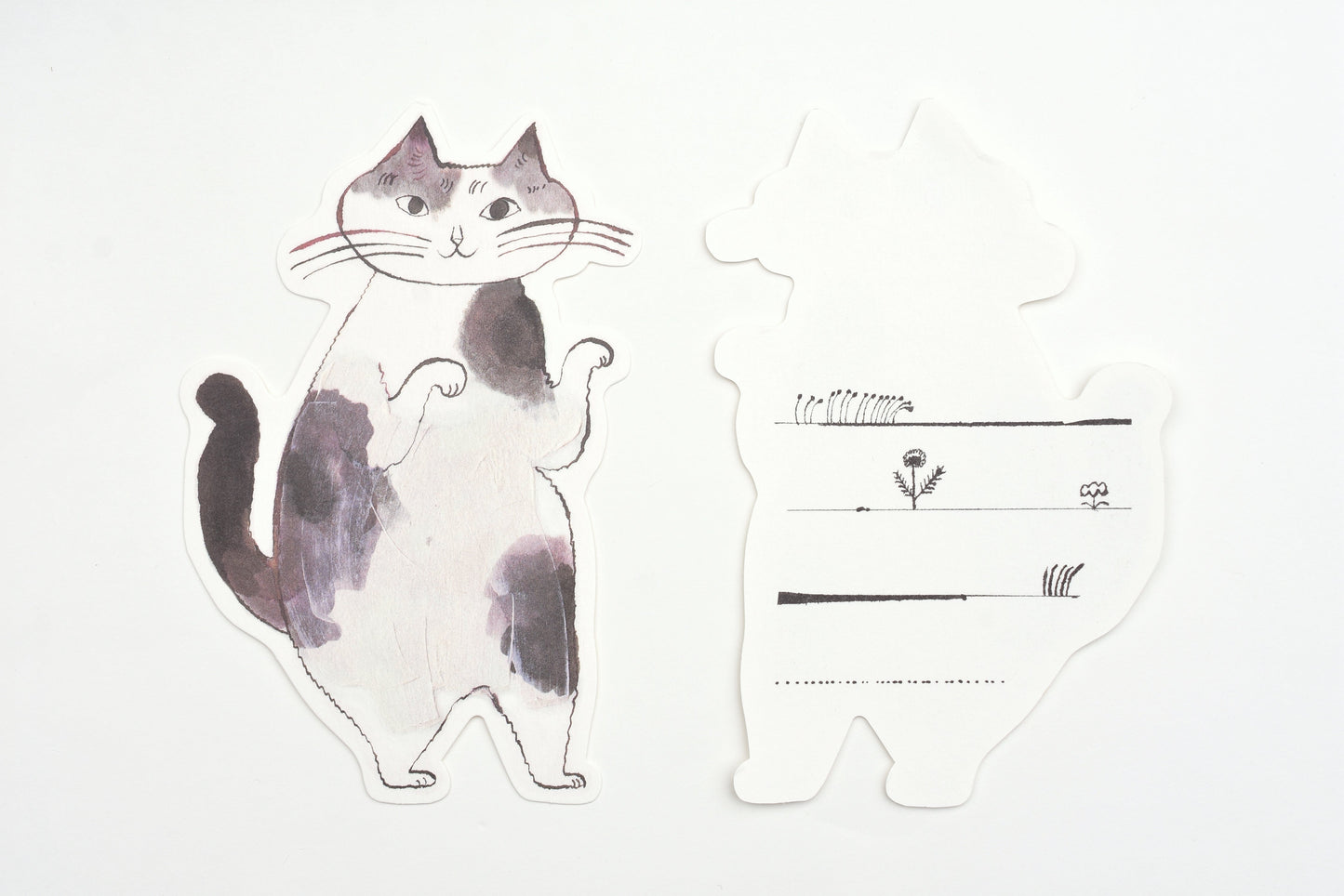 Classiky - Toranekobonbon Cat Cutout Message Cards