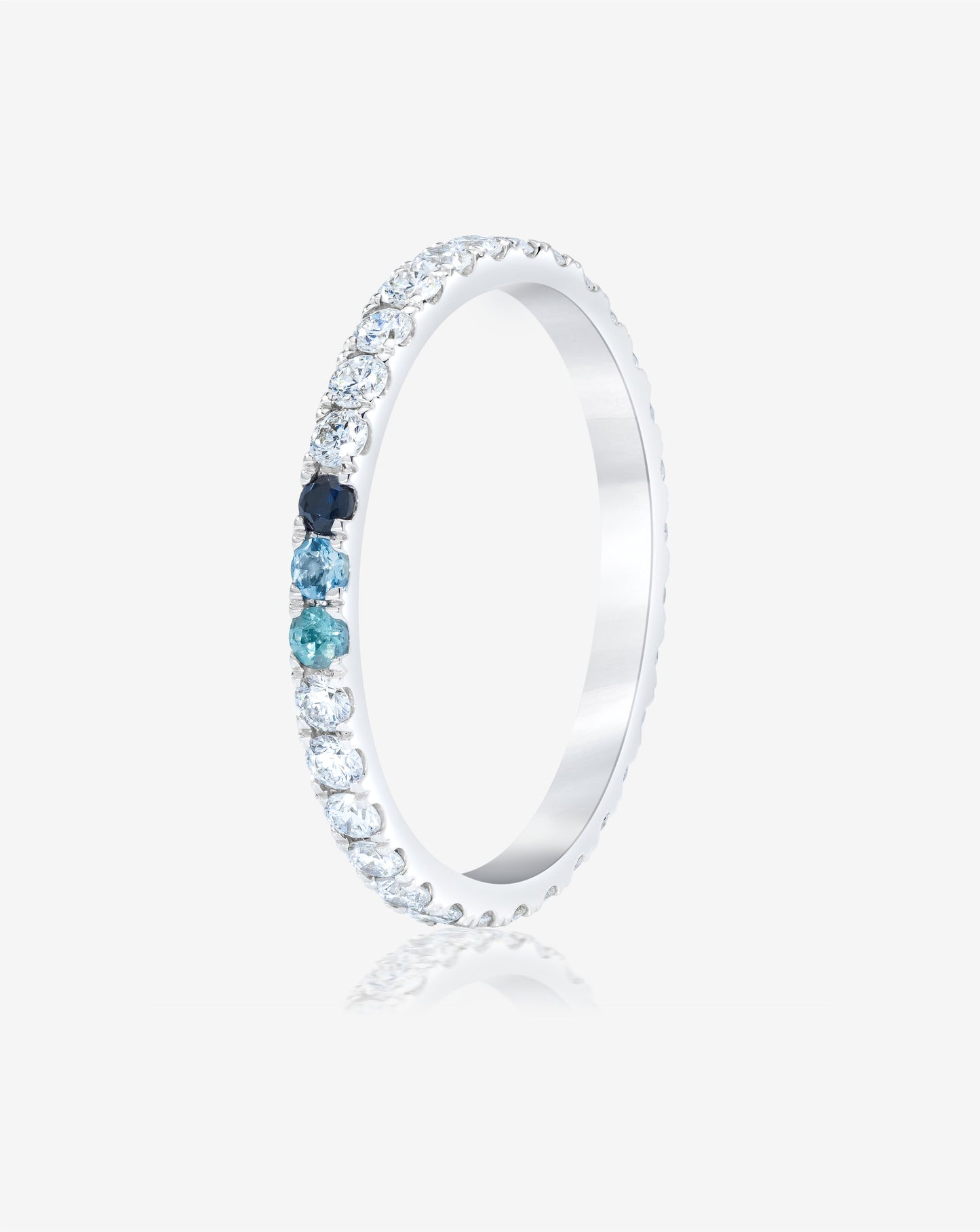 1.9 mm Personalized Perfect Pavé Diamond Ring