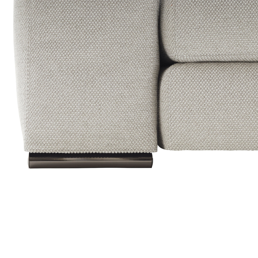 Ananta L-Shaped Sectional Sofa w/ Table Composition