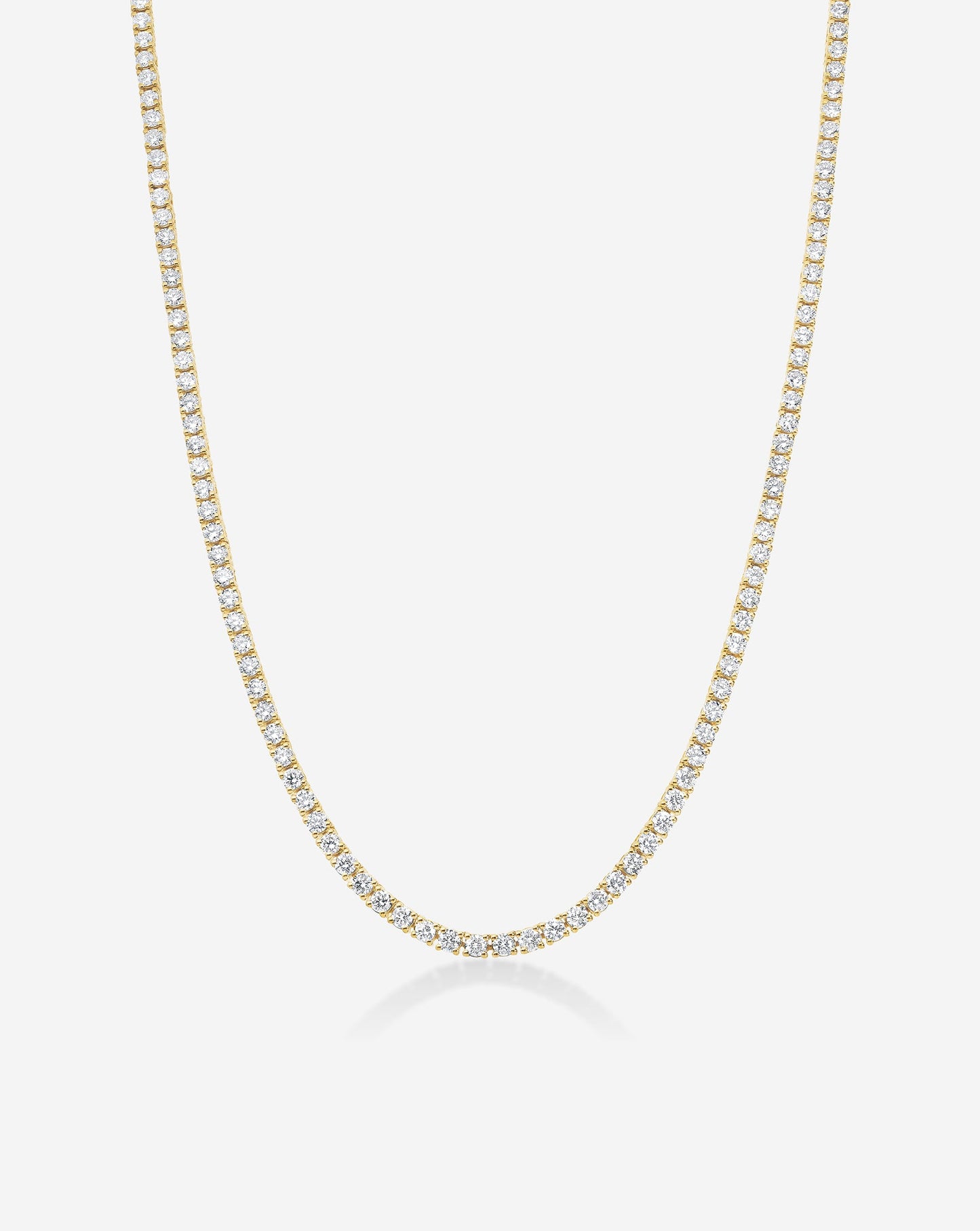 Classic Diamond Tennis Necklace