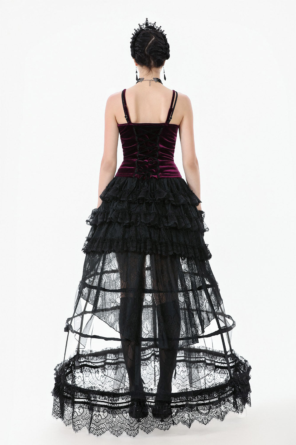 Countess Chateau Lace-Up Tank Top