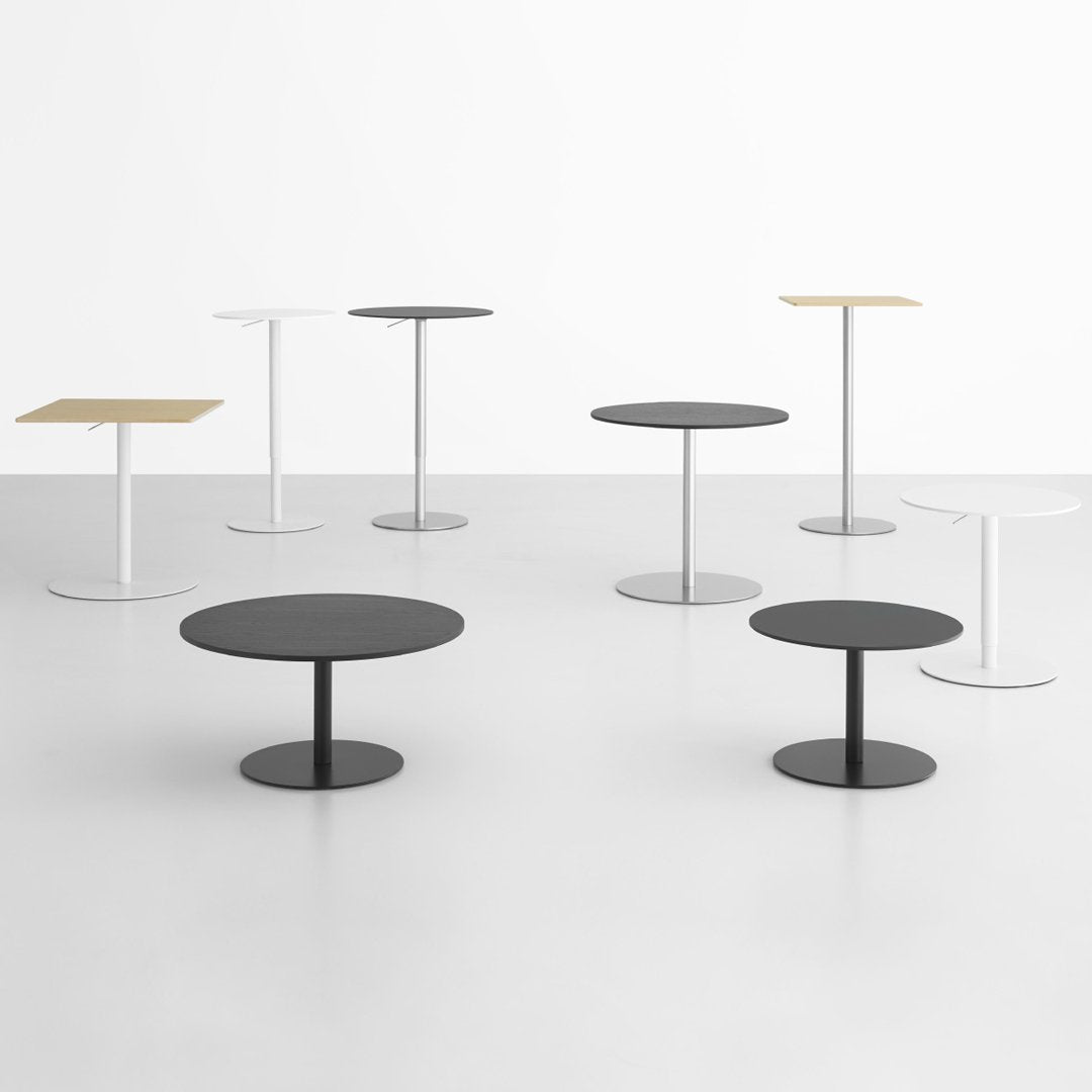 Brio Square Side Table w/ Gas-Lift (27.6" W x 27.6” D)