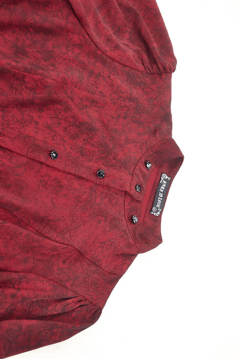 Bloody Valentine Ruffled Blouse