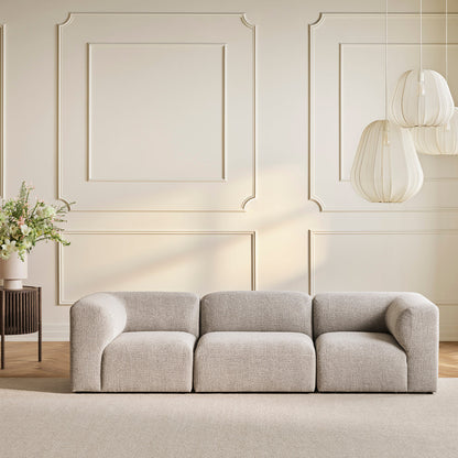 Angle 3-Seater Sofa w/ Large Corner