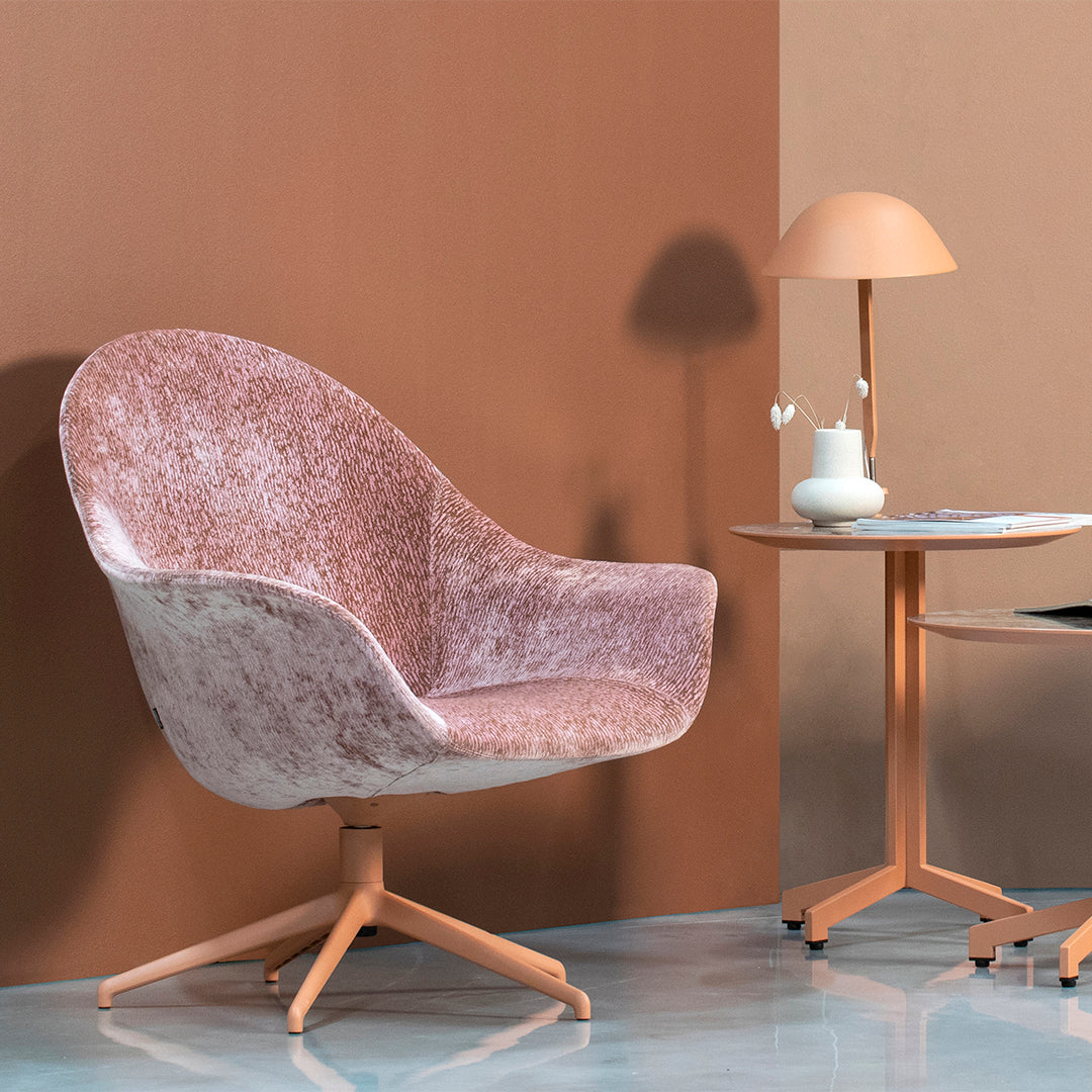Atticus 03 Lounge Chair  - High -  5 Star Swivel Base