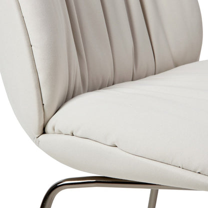 Beetle Soft Dining Chair - Conic Base - Fully Upholstered