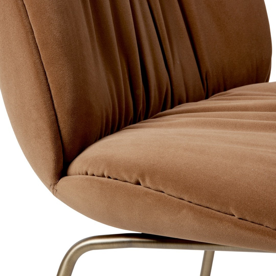 Beetle Soft Dining Chair - Conic Base - Fully Upholstered
