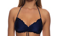 Wavey Tunnel Bandeau-Wavey Ruched Tie Side Bikini