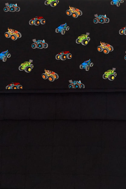 Toddler Blanket in Monster Truck 1.0