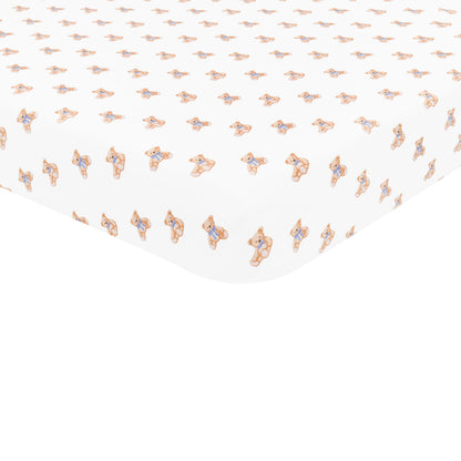 Crib Sheet in Teddy Bear