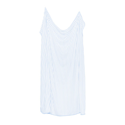 Swaddle Blanket in Small Mist Stripe