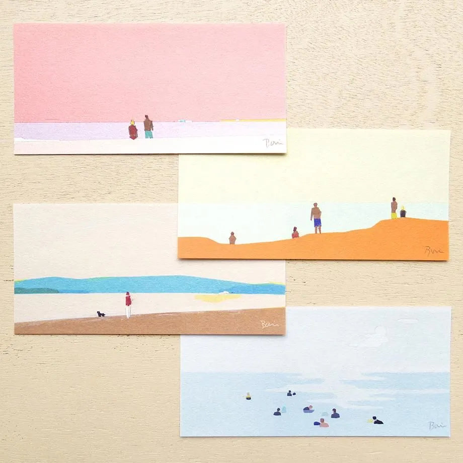Cozyca - Taku Bannai Note Pad - Seaside