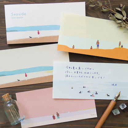 Cozyca - Taku Bannai Note Pad - Seaside