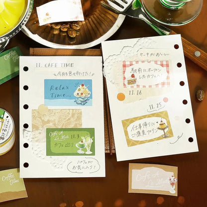 BGM Roll Sticker - Writable - Cafe A La Mode