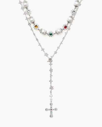 Daisy Molecule Necklace Set