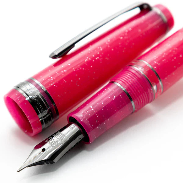BUNGUBOX Original Large Fountain Pen - Piston - Never Enough Love Pink
