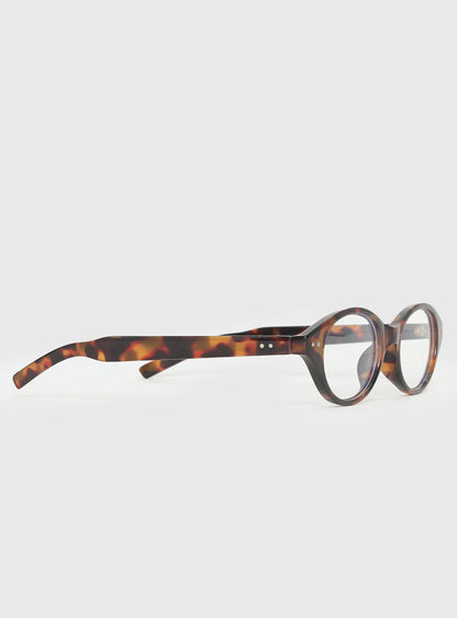 Aguilera Blue Light Glasses Tort