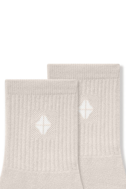Adult Crew Socks in Oat