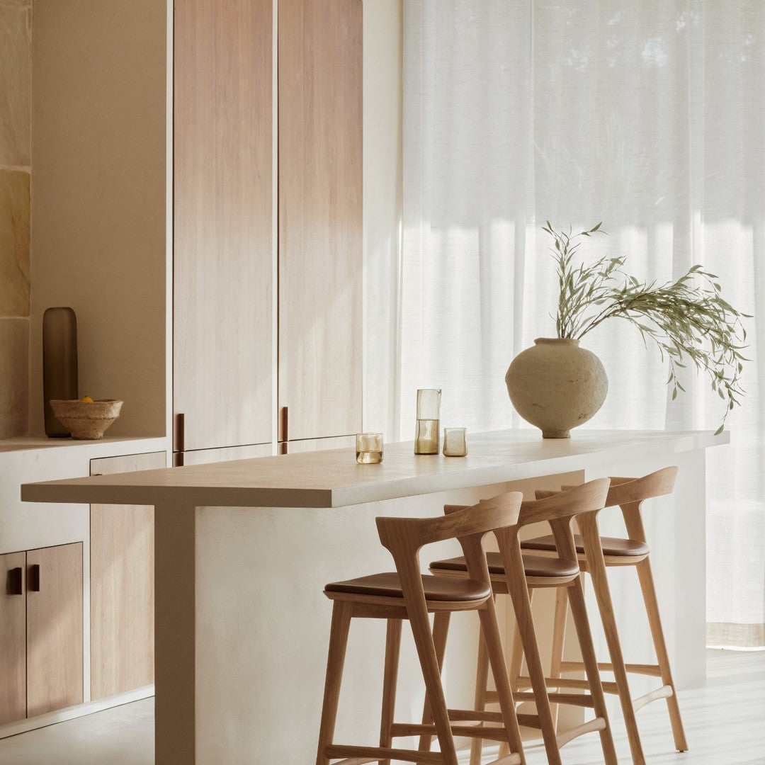 Bok Barstool - Upholstered Seat