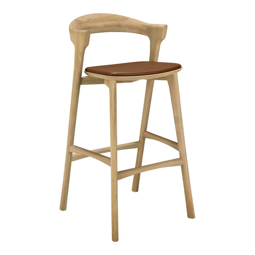 Bok Barstool - Upholstered Seat