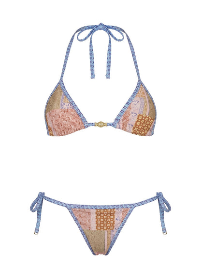 Beasley Tie Side Bikini Bottoms Paisley