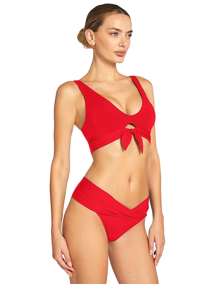 Ava Over Shoulder-Ava Twist Bikini