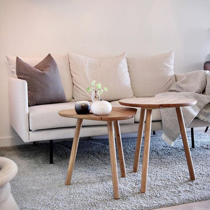 Bruse Triangular Sofa Table