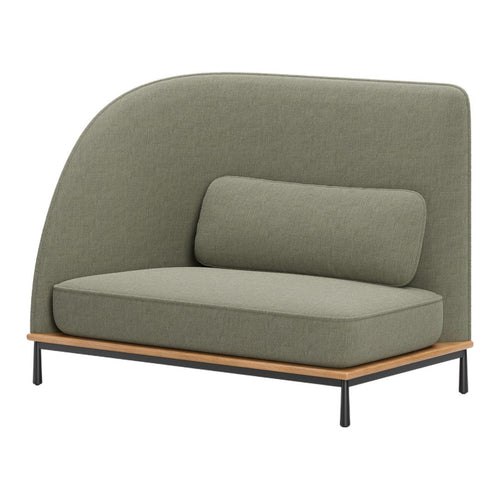 Arc High Back 2-Seater Sofa - Left