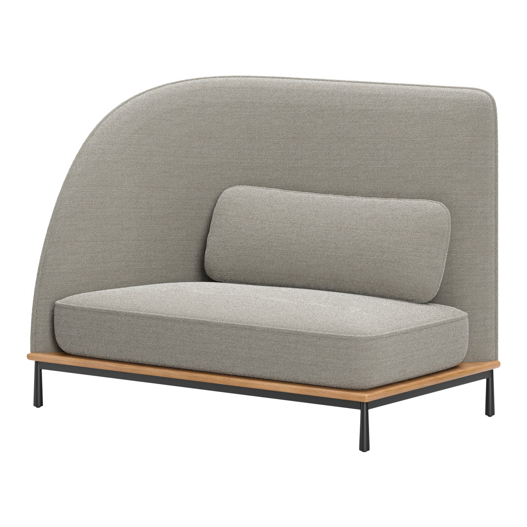 Arc High Back 2-Seater Sofa - Left