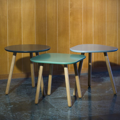Bruse Triangular Sofa Table