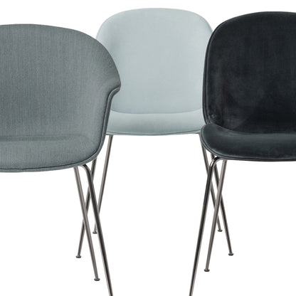Bat Dining Chair - Conic Base - Fully Upholstered