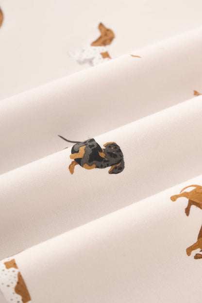 Swaddle Blanket in Dachshund