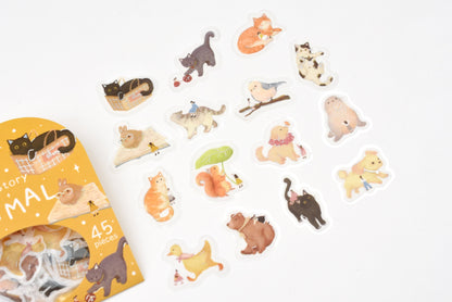 BGM Flake Stickers - Foil Stamping - Petit Story