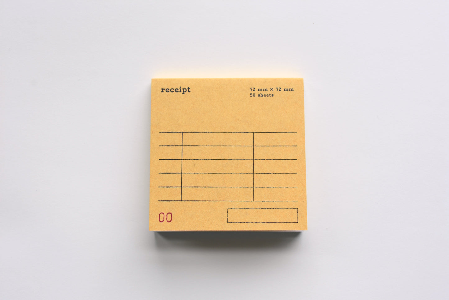 Classiky - Drop Around Receipt Pad