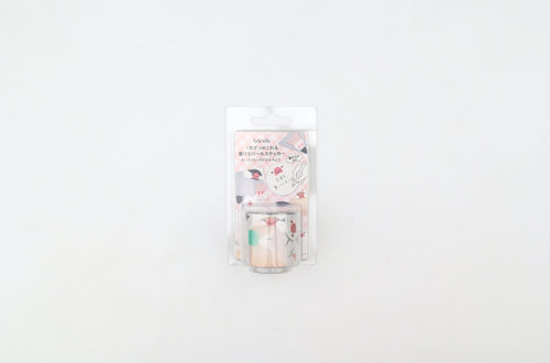 Bande - Writeable Roll Sticker - Plump Java Sparrows
