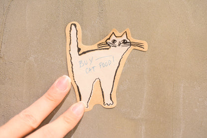 Classiky - Toranekobonbon Large Kraft Sticky Notes