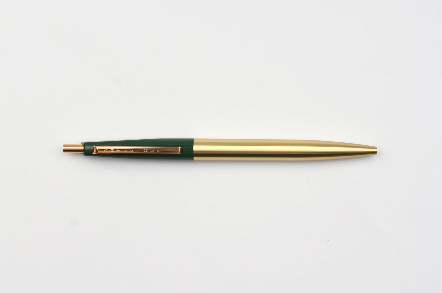 Anterique Stationers Ultra-Low Viscosity Ballpoint Pen - 0.5mm - Brass Edition