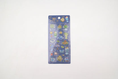 BGM 3D Sticker Sheet - Kyururun - Cafe a la Mode - Shell