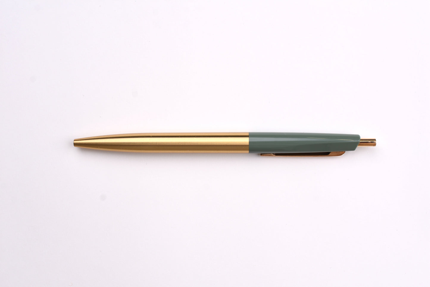 Anterique Stationers Ultra-Low Viscosity Ballpoint Pen - 0.5mm - Brass Edition