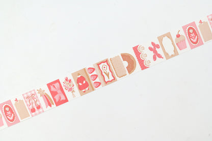 Beverly Baum Label Roll Stickers - Girly