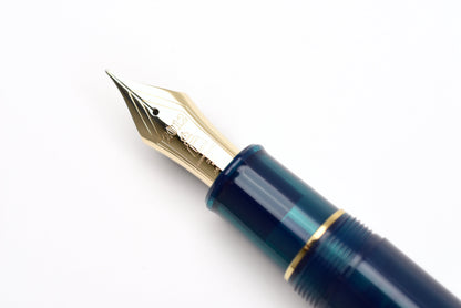 BUNGUBOX Original Oversized Fountain Pen - Fujiyama Blue