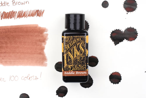 Diamine Fountain Pen Ink - Saddle Brown - 30mL