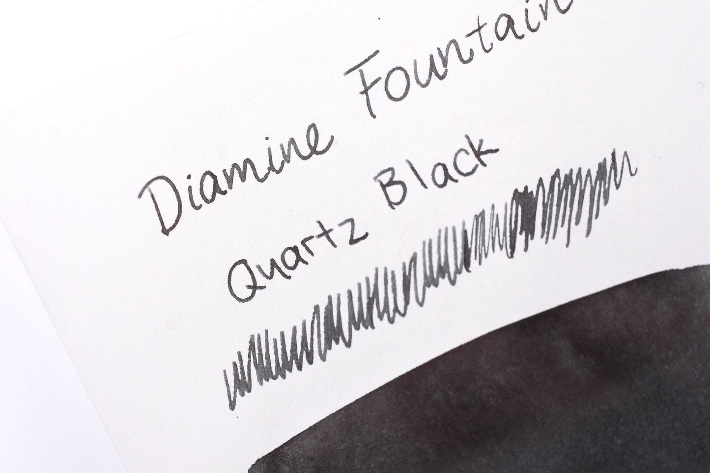 Diamine Fountain Pen Ink - Quartz Black - 30mL