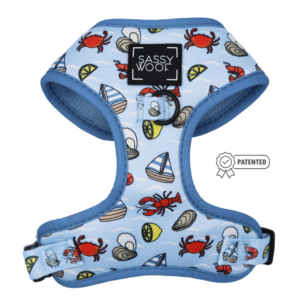 Dog Adjustable Harness -  Coastal Cuties