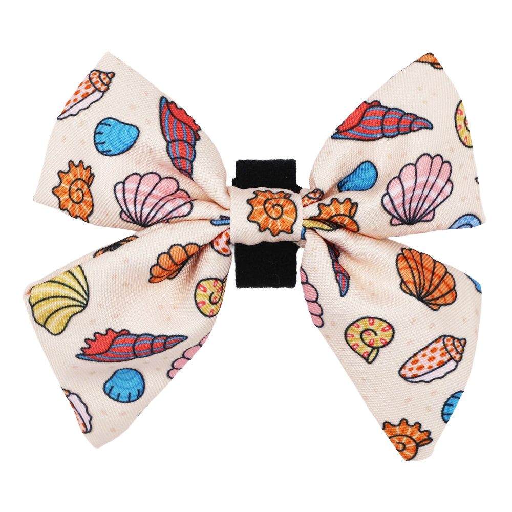 Dog Sailor Bow - Shell Yeah