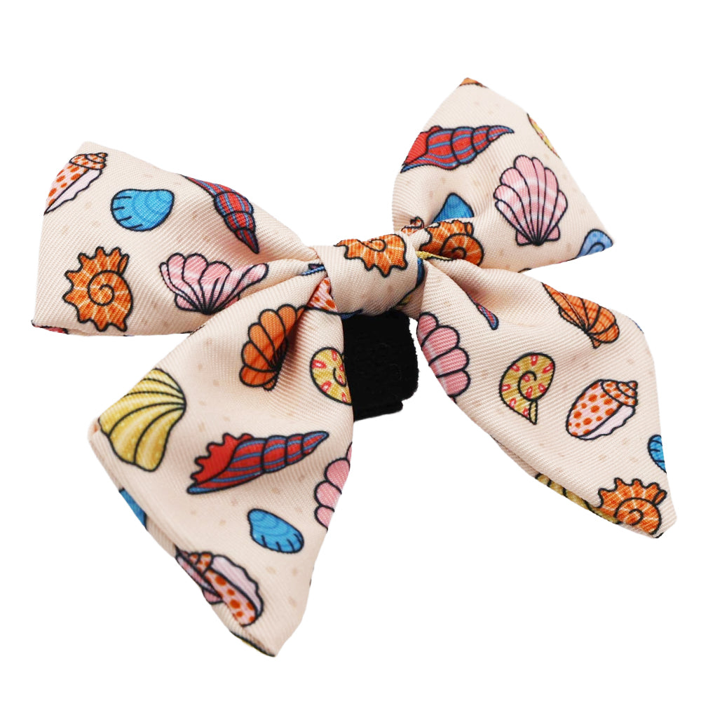 Dog Sailor Bow - Shell Yeah