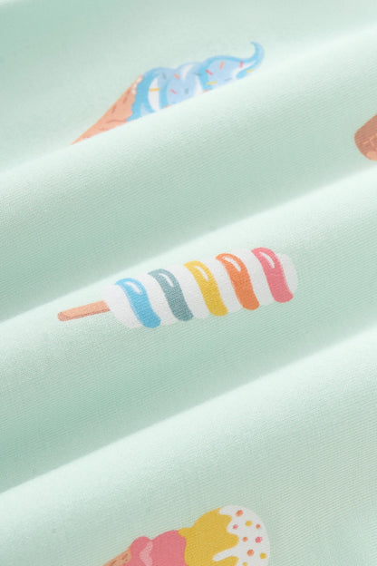 Polo Shortall in Mint Ice Cream