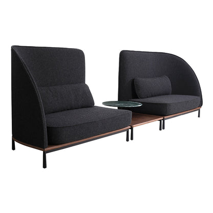 Arc High Back 2-Seater Sofa - Left