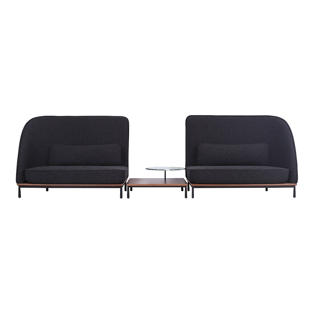 Arc High Back 2-Seater Sofa - Left